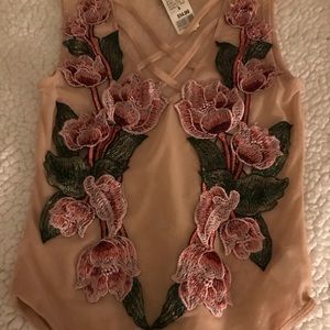 See through mesh top